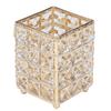 Makeup Brush Holder European Style Make Up Storage Cup for Bathroom Home Bedroom OfficeGold