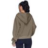 Autumn and Winter Zipper Casual Loose Hoodies Women Tops Fashion Solid Long Sleeve Crop Sweatshirts Women Pocket Simple Office Ladies Hooded 25179