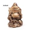 Ornamente Mido Buddha Schildkröte und Buddha Statue Skulptur Harz Moderne Kunst Statue, Heim Feng Shui Dekoration Kröte Lachender Buddha