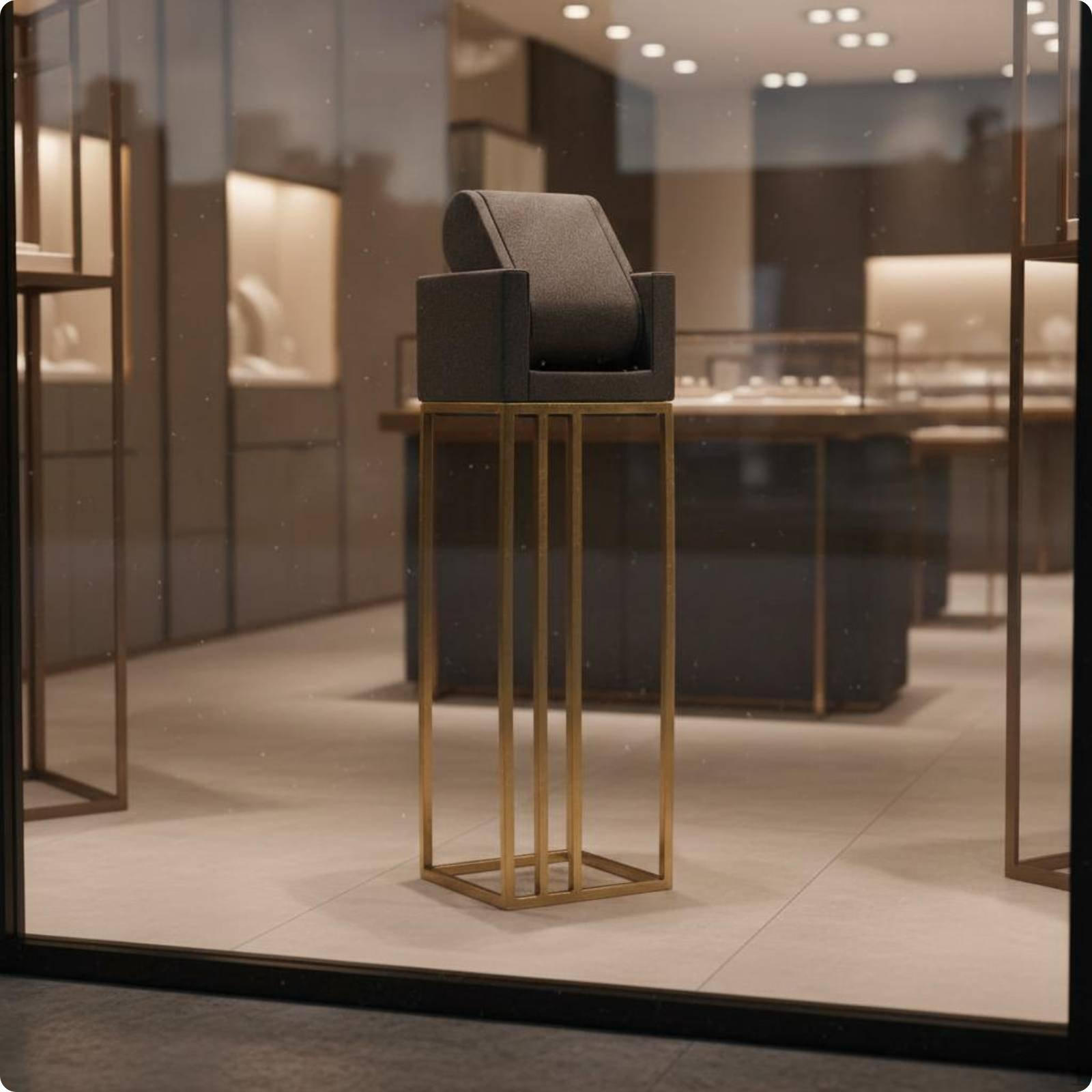 Tiered Watch Display Stand ScratchResistant Showcase