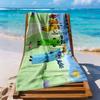 Numberblocks Beach Towel High Absorbency Quickdry Comfortable Lightweight Suitable For Swimming Gym Camping Yoga Vacation
