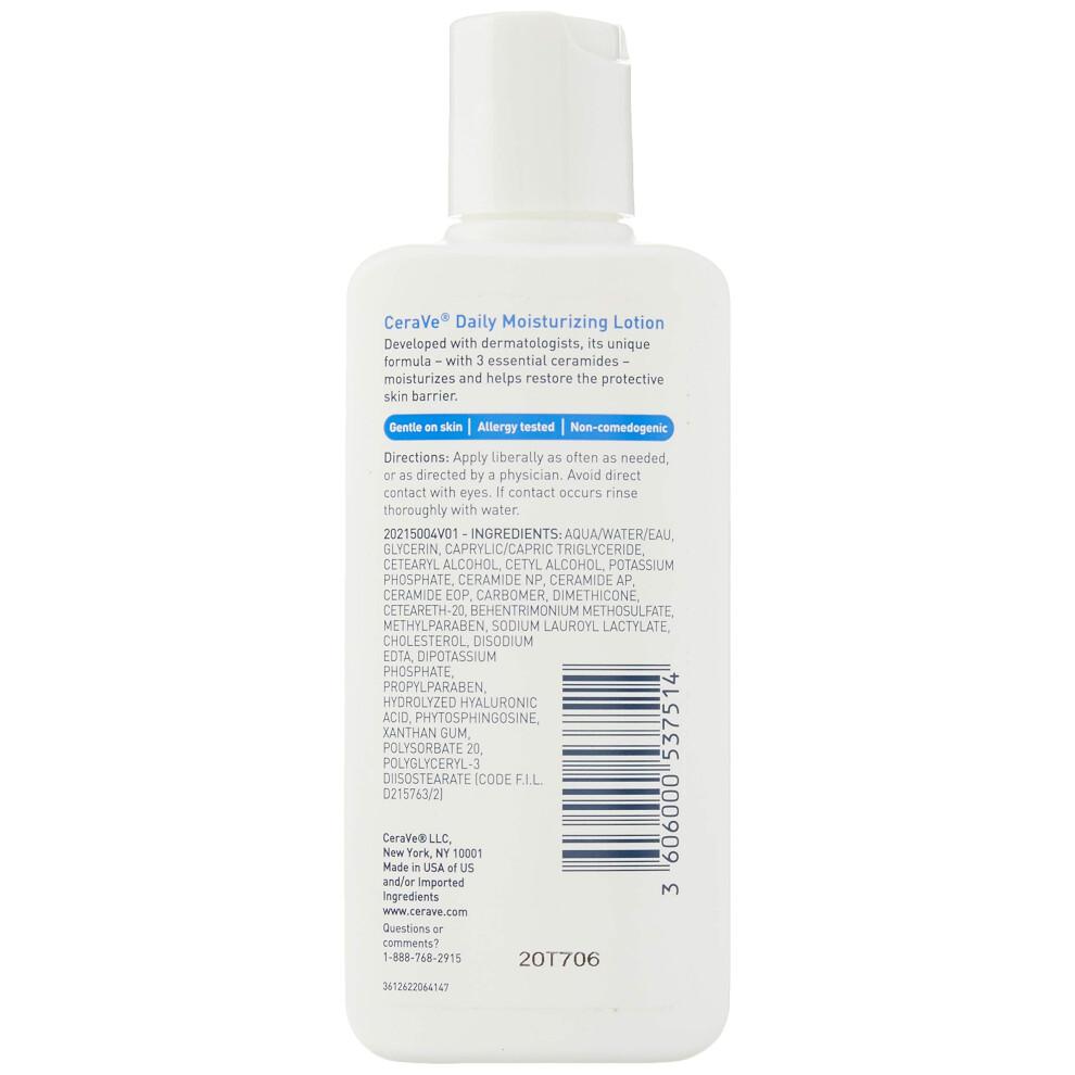 CeraVe Daily Moisturizing Face and Body Lotion For Normal To Dry Skin 89ml