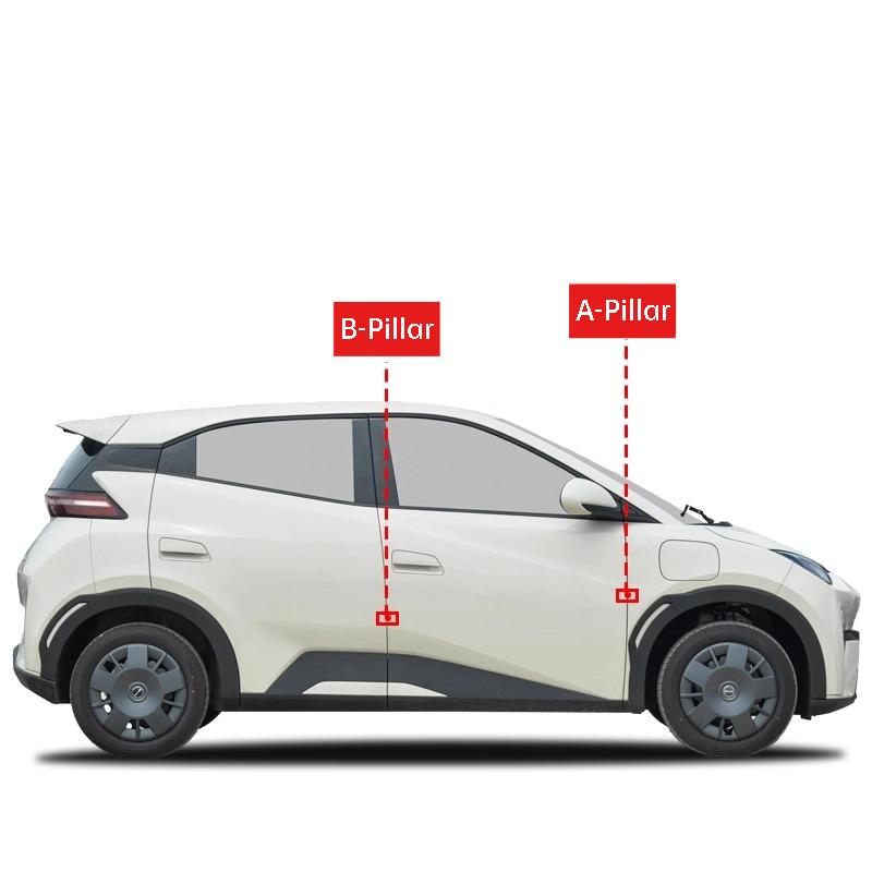 For BYD Dolphin Seagull Dolphin Mini Surf Atto 1 Car Door Seal Strip A B Pillars Sound Insulation Dustproof Accessories