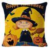 Pillow Cover Halloween Funny Atmosphere Decoration Car Cushion Room Bedside Cushion Sofa Waist Cushion Cushion Cover