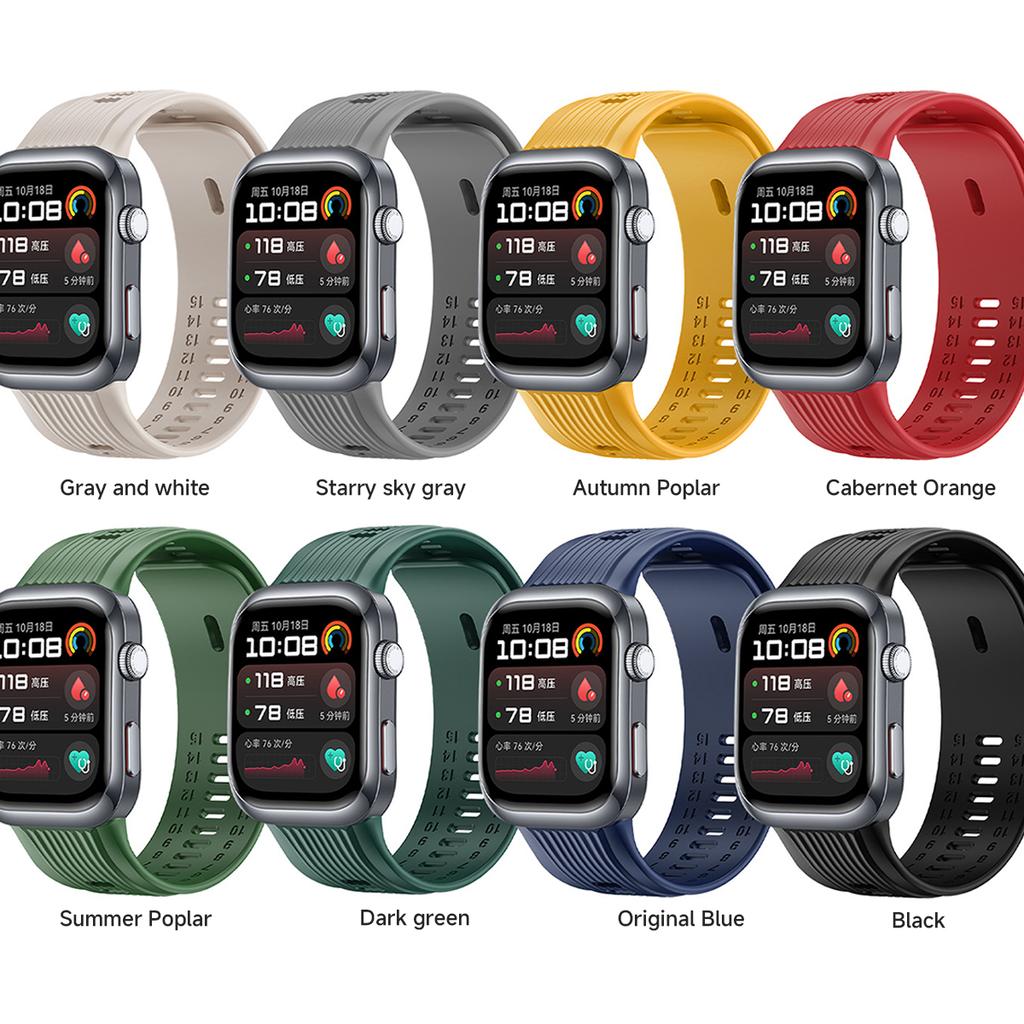 Silikonarmband für HUAWEI Watch D2 Weiches Sportarmband Ersatzarmband Atmungsaktives Uhrenarmband für HUAWEI Watch D2 Armband