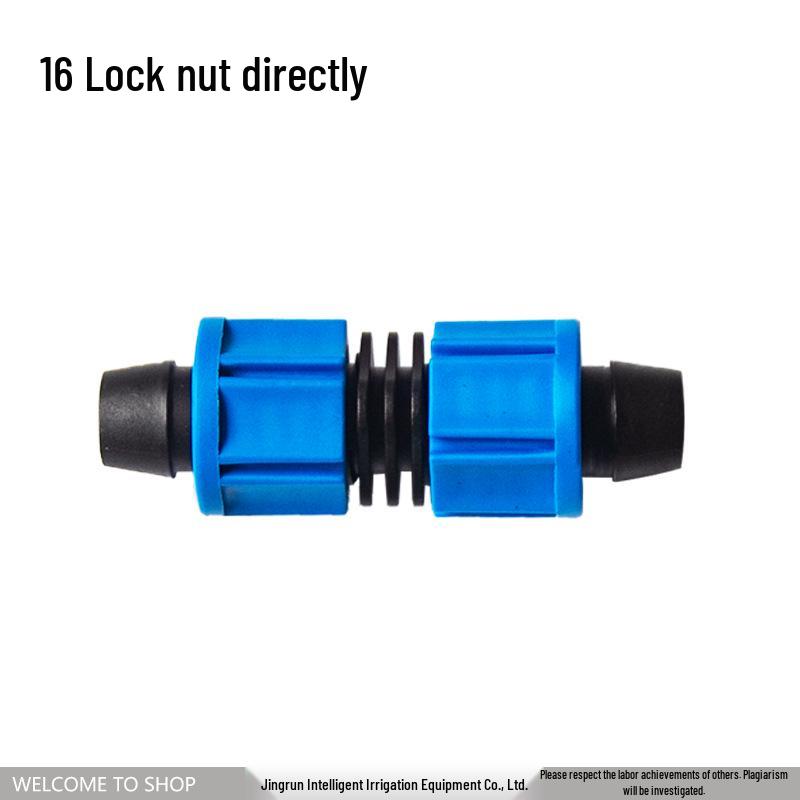 16-teiliges Tropfbewässerungs-Zubehörset: Verbinder, Sprinkler, Band und T-Stücke für die landwirtschaftliche Bewässerung