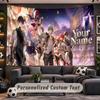 Honkai Star Rail Personalized Tapestry Support Custom Name, Wall Art Home Decoration