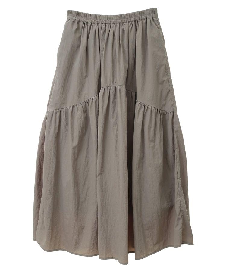 

American Holik Tiered Gathered Skirt HA51L0L0200 Gray M Women s сірий колір