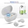 Wireless Bluetooth Earphones DC 5V TWS Headset CNC Engraving Titanium Metal Processing Support Type C Charging