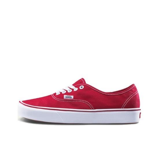 

Vans ComfyCush Authentic Racing Red VN0A3WM7VNF Men s Shoes EU 40 белый/красный