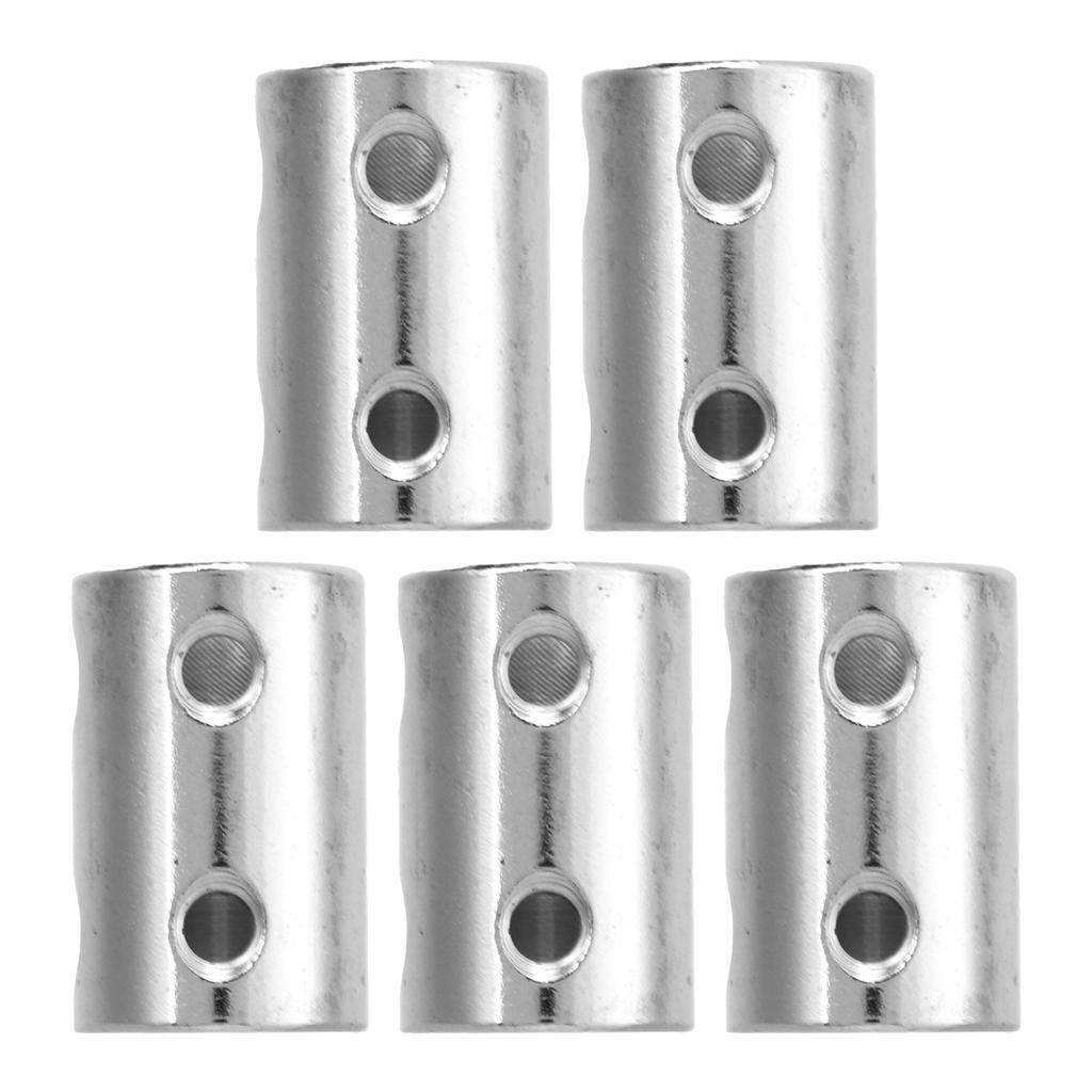 Zestaw 5 szt. sprzęgieł wału 6?Złącze silnika 8mm otwór 4mm długość 22mm średnica 14mm złącze do