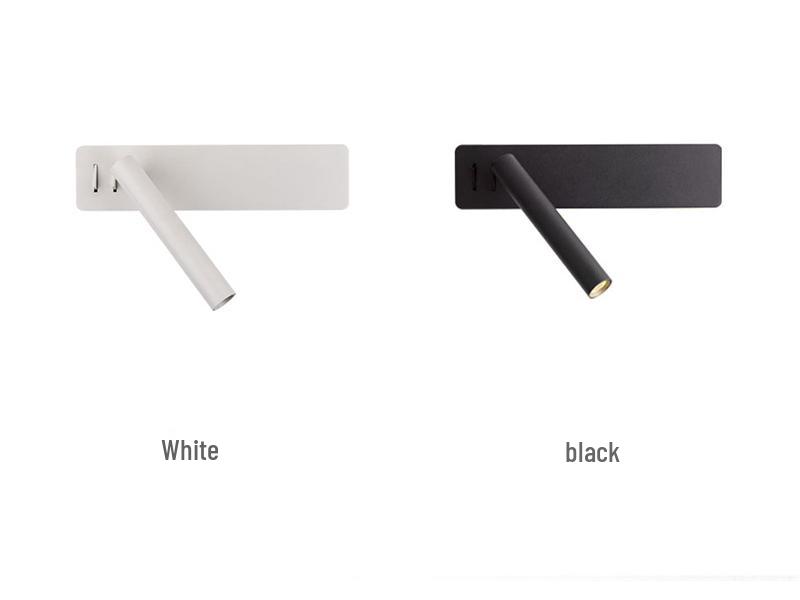 Nordic Rotatable Wall Spotlight for Bedroom, Hallway, Living Room, and Hotel - Modern Creative Bedside Lamp.