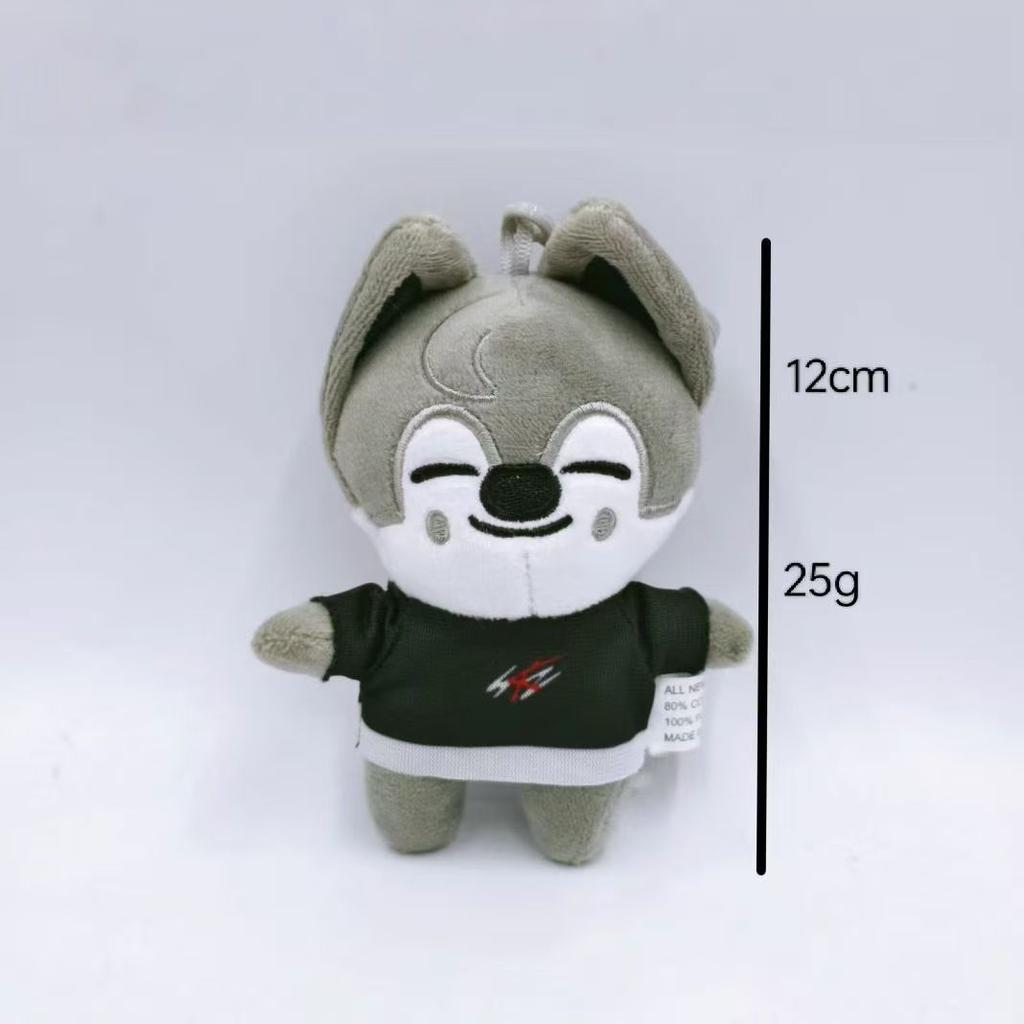 New 32 Styles Straykids 10cm High Plush Toy Keychain Decoration Pendant SKZOO Kawaii Bag Decoration Soft Touch Cute Animal Doll