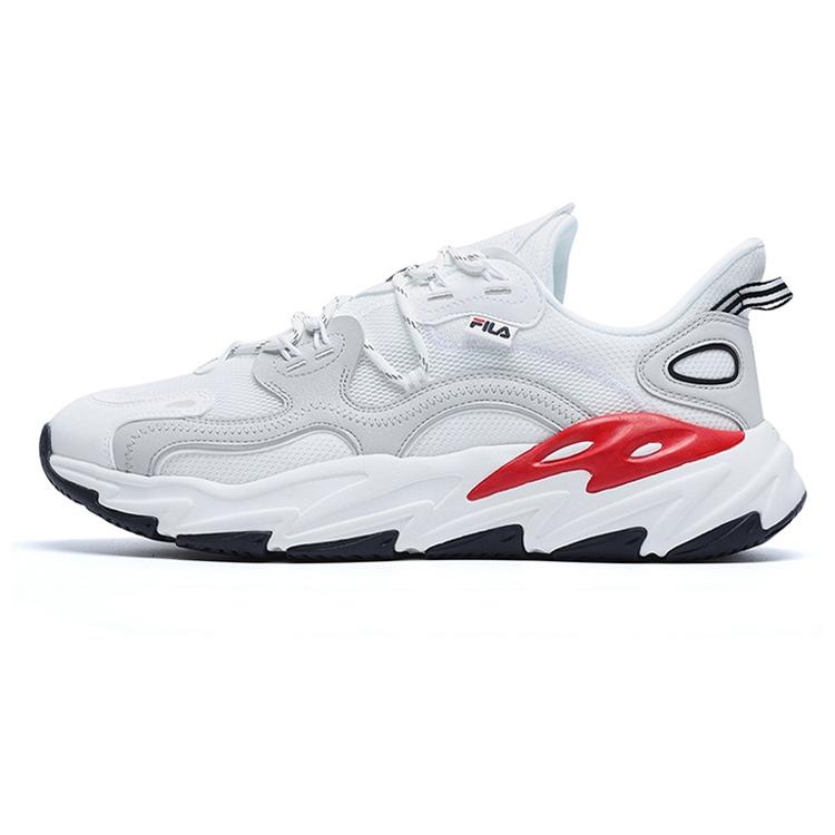 

New FILA Wave Low Top Shoes White Red Grey F12M226112FBA 43