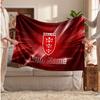 Hull KR Flannel Blanket, Custom Name Text Personalized Soft Throw Blanket Home Decor Gift