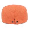 Cotton and Linen Beret Men and Women Duck-tongue Cap Retro Old Forward Cap Outdoor Travel Hat Single-color Beret
