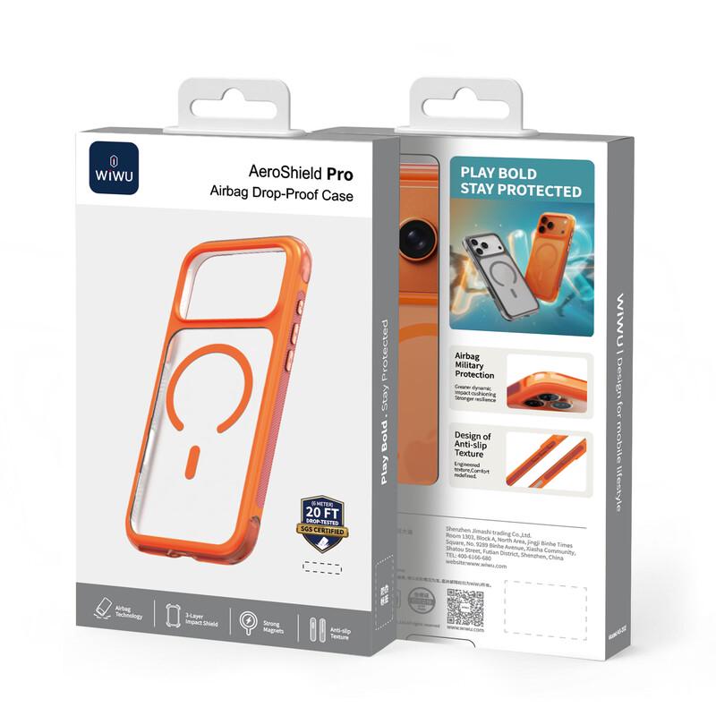 WiWU Magnetic Airbag Case for iPhone 18 Pro