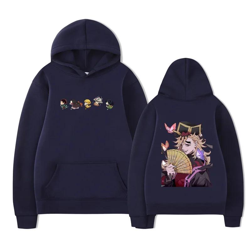 One Piece Anime Printing Hooded Pullovers Men Autumn Fashion Hoodies Warm Comfortable Sweatshirts Casual Trend Streetwears