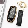 3 Buttons Soft Tpu Car Key Case For Nissan Rouge Kicks Pathfinder J12 Ariya Altima Rogue Qashqai Bluebird Sylphy Keychain Shell