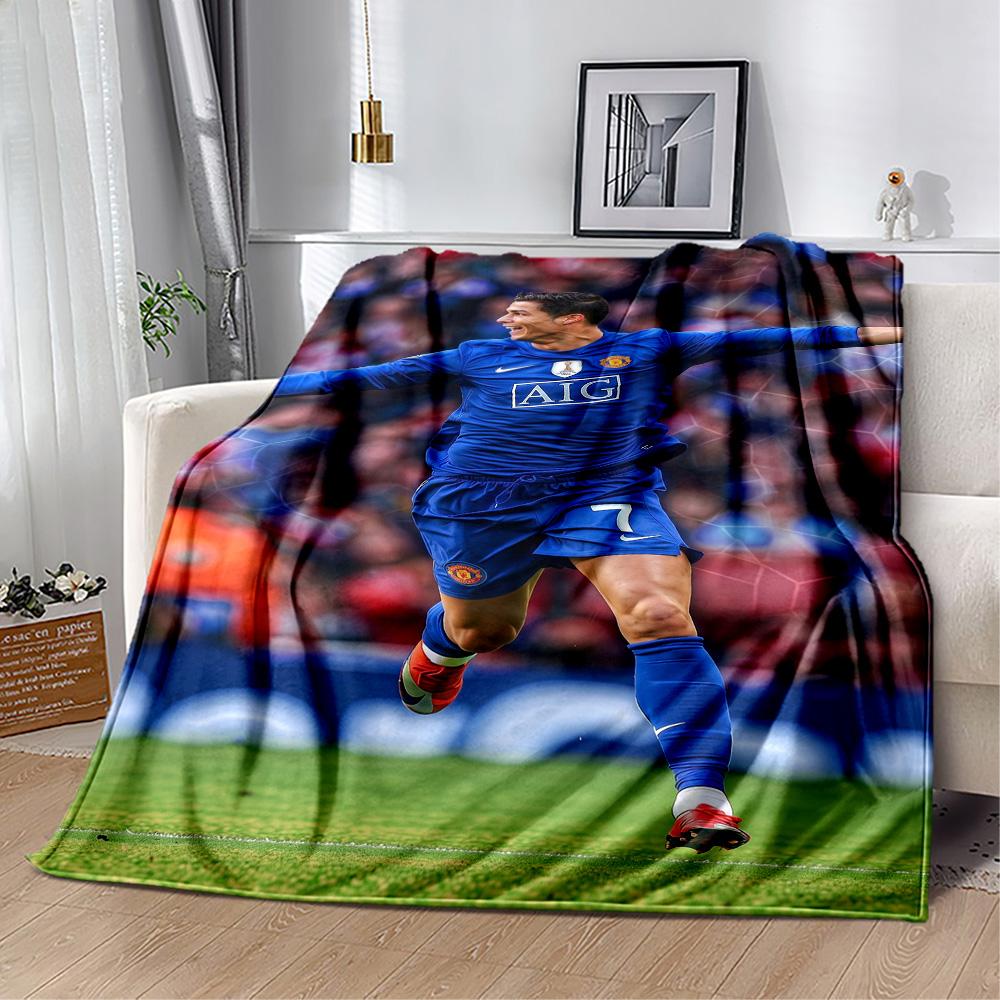 Cristiano Ronaldo 54 Blanket Durable Comfort Great for Livingroom Couch Office for All Occasions Modern Style Best Holiday Gift for Friends Family