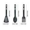 Cookware Utensils Set Nylon Cooking Spatula Set Sturdy Cutlery Kit Non-Stick Spatulas Heat-Resistant Cookware Accessories