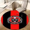 1pc Football Team (75) Design Printed Area Round Carpet for Bedroom Living Room Home Decor Rugs Mat Non Slip Mat Rug for Bedside