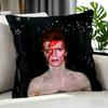 Singer - David Bowie Cushion Cover Cushion Cover Set 4Pcs 50X50 45X45 40X40 Pillowcase Decorative Sofa Home Decor