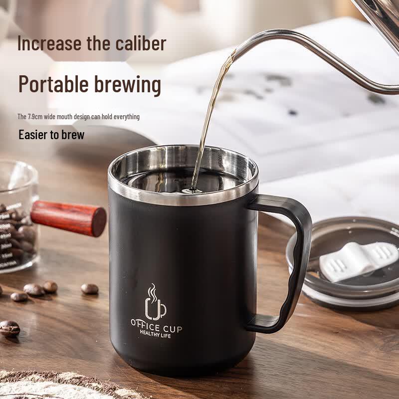 CAIZHI 304 Stainless Steel Insulated Mug with Lid