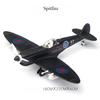 1/48 Seconde Guerre mondiale Américain Corsair Mustang Britannique Spitfire Hurricane Chasseur Allemand BF109 Kit Modèle d'Avion en Plastique à Assembler Jouet