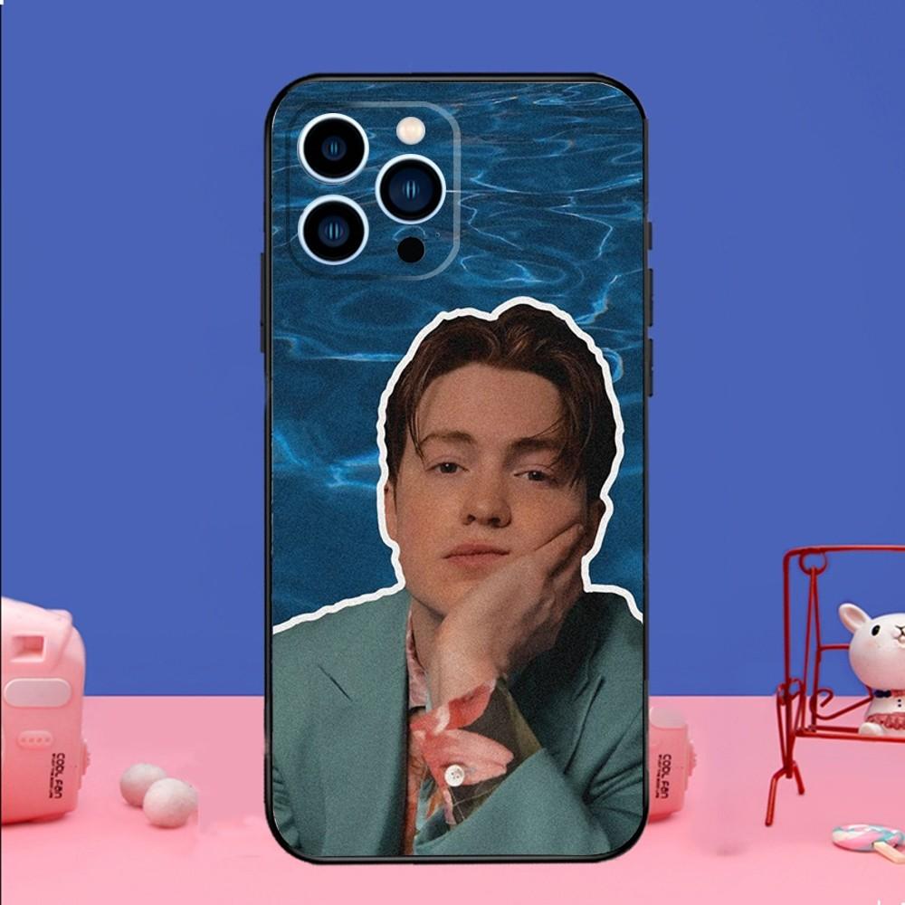 Actor Kit C-Connor Phone Case For iPhone 14,13,12 Mini 11 Pro XR,X,XS,MAX 6S,7,8 Plus Silicone Cover Soft black