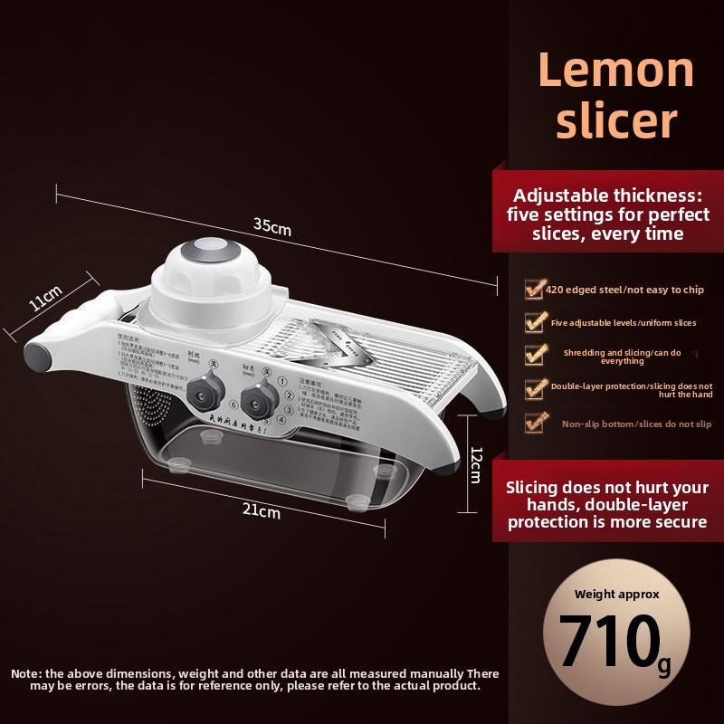 Lemon slicer Household multi-functional vegetable slicing artifact