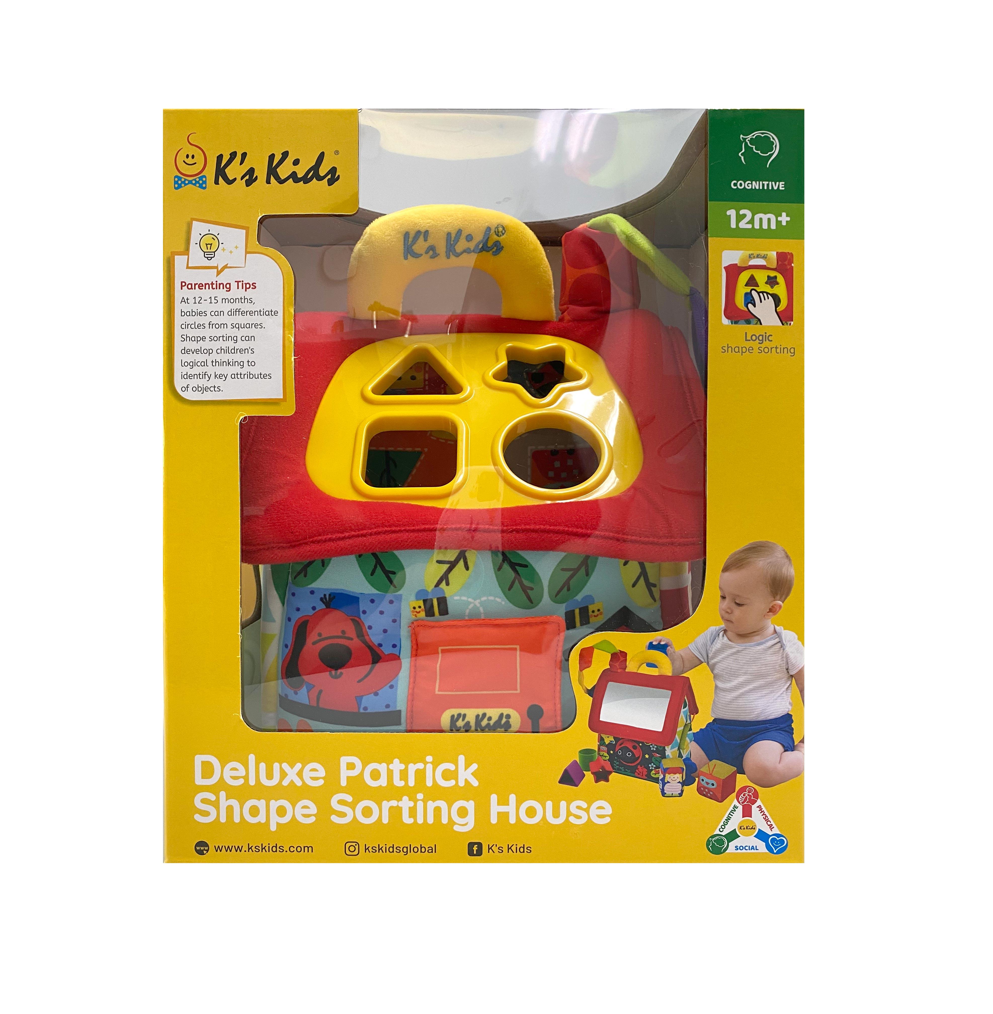 

[toytron] K s Kids Shape Sorter Play House Sensory Development Toy KA10834