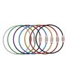 Stainless Steel Keychain Rope Outdoor Rubber Coated Key Ring for Camping Colorful Hanging Keychain 5pcs Durable Wire