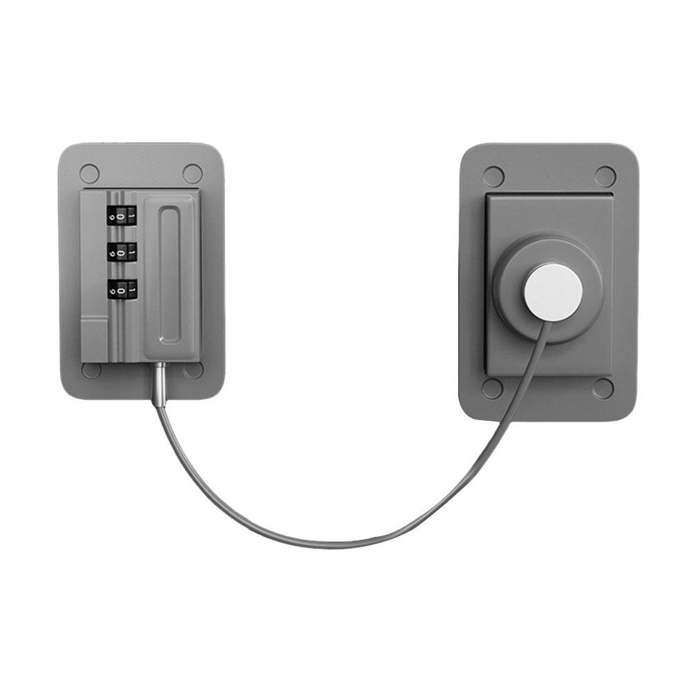 Adjustable Refrigerator Door Coded Lock No Drilling Window Digital Password Lock  for Home