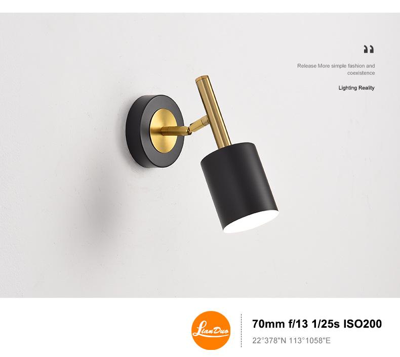 2024 Modern Rotating Wall Lamp for Bedroom, Reading, or Hallway