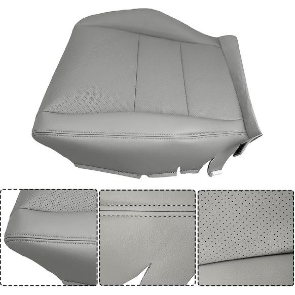 Seat Cover Grey Driver Bottom Replacement for 2007-2012