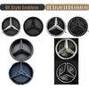 1pcs Front Grill Emblem Fit For Mercedes Benz GLC GLE GLS-Class X166 X253 Glossy Star White Illuminated Emblem AC1 F39