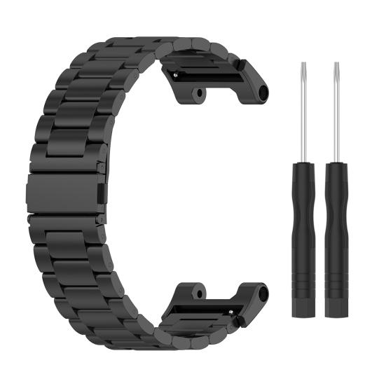 

Metal Watchband Wear-resistant Kindly to Skin Cozy Wear Easy Installation Fashion Replacement Strap Smart Wristwatch Band Watch Accessories A