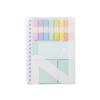 Morandi Color Expanding Sticky Notes Loose-Leaf Reusable Repositionable Index Tabs  Notebook