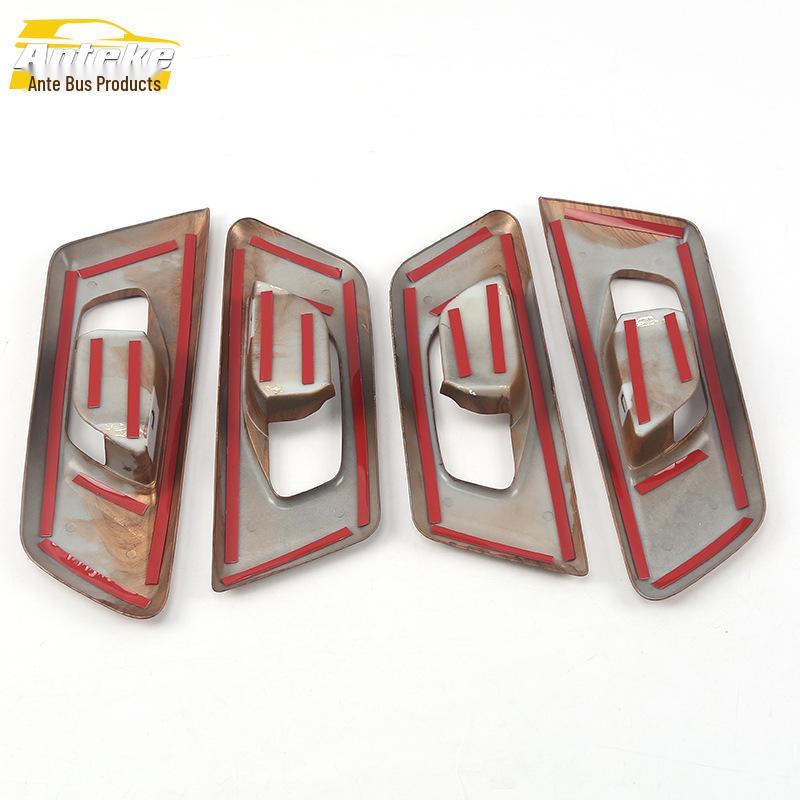CRV 17-21 Electroplated Interior Door Handle Decorative Sticker Set