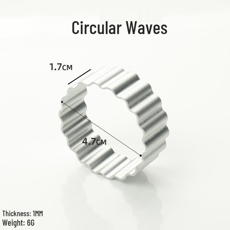 Keksform aus Aluminiumlegierung: Ananaskuchen, Weihnachten, & Ostern Ausstechform Backwerkzeug