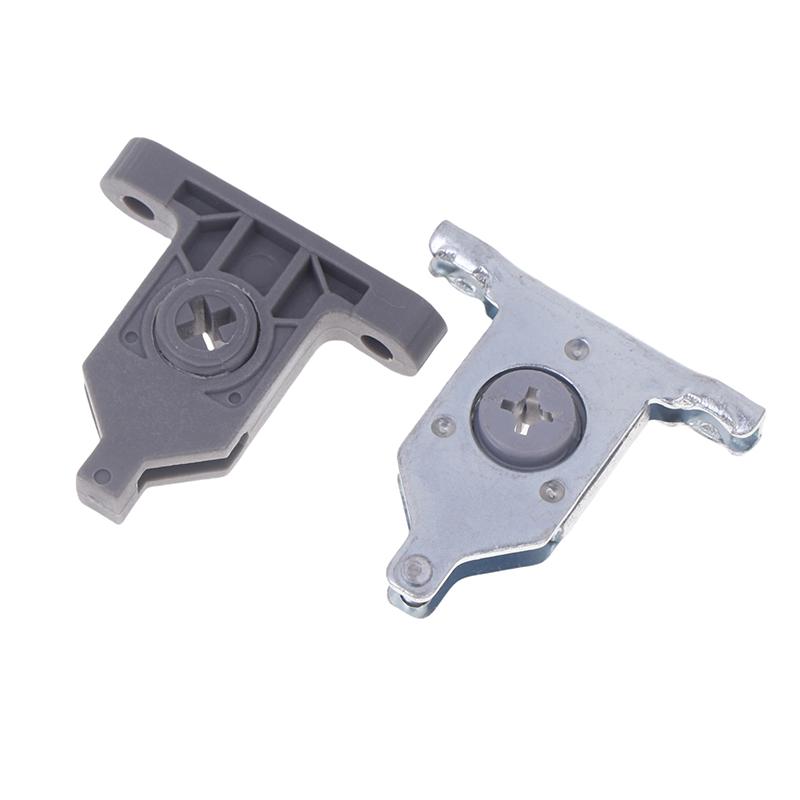 2Pcs Nylon/Metal Drawer Clip Front Panel Fixing Bracket Connector Replacement Kitchen Furniture Cabinet