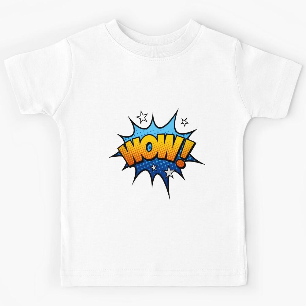 WOW! Comics Speach Bubble - Super Heroes Unite! Collection Kids T-Shirt 160