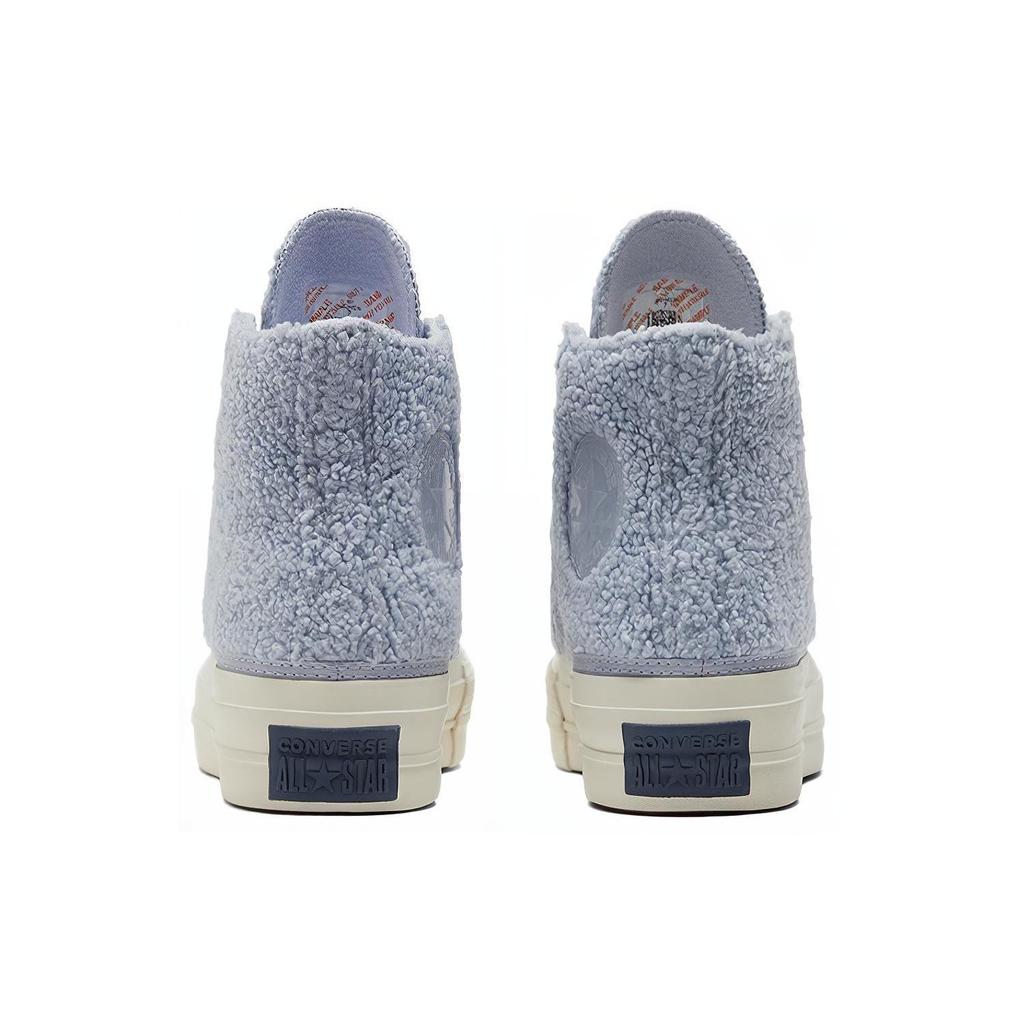 Chuck Taylor All Star Wmns Converse Platform High 'Cozy Sherpa - Ghost' Damskie 572240C
