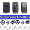 14mm Car Remote Key Emblem Sticker Multifunction Decals Styling For XC60 V40 V50 V60 S60 XC90 XC40 S40 C30 C70 C40 S70 S90