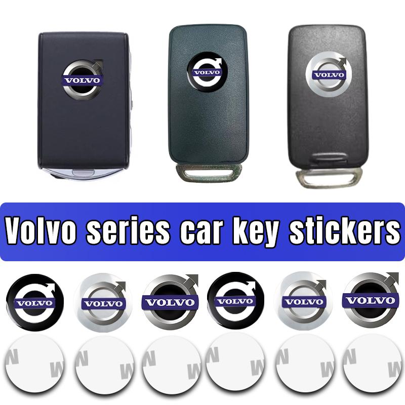 New 14mm Fob Car Logo Sticker for Car Remote Control Key For Volvo XC90 V90 V60 XC60 V40 S80 S60 S90 C40 XC40 V70 XC70 C30 C70