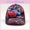 Cartoon Cars Pattern Childrens Baseball Cap Summer Sun Protection Breathable Sun Hat For Kids