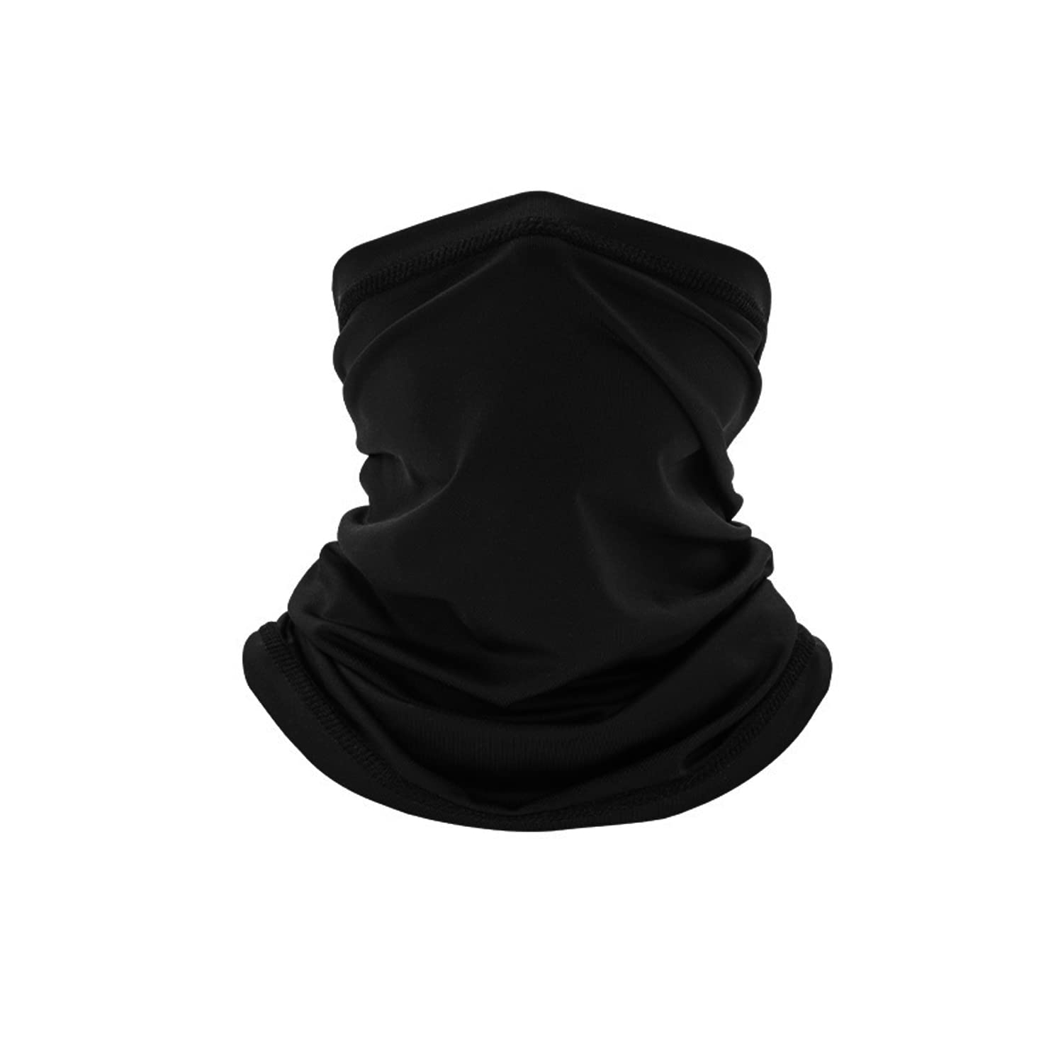 

[Trifong] Face Cover for Summer, UV Protection, Black Mask, Cool Free size чёрный