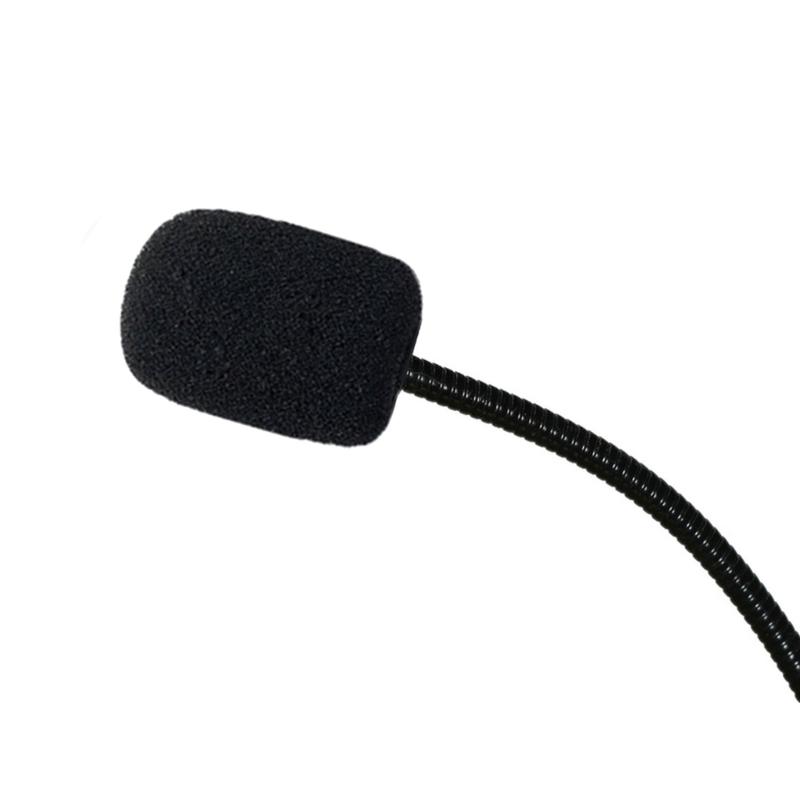 10Pieces Microphones Windscreen Replacement Soft Elastic Sponge Windshields Compatible for Portable Mics Elastic Cover