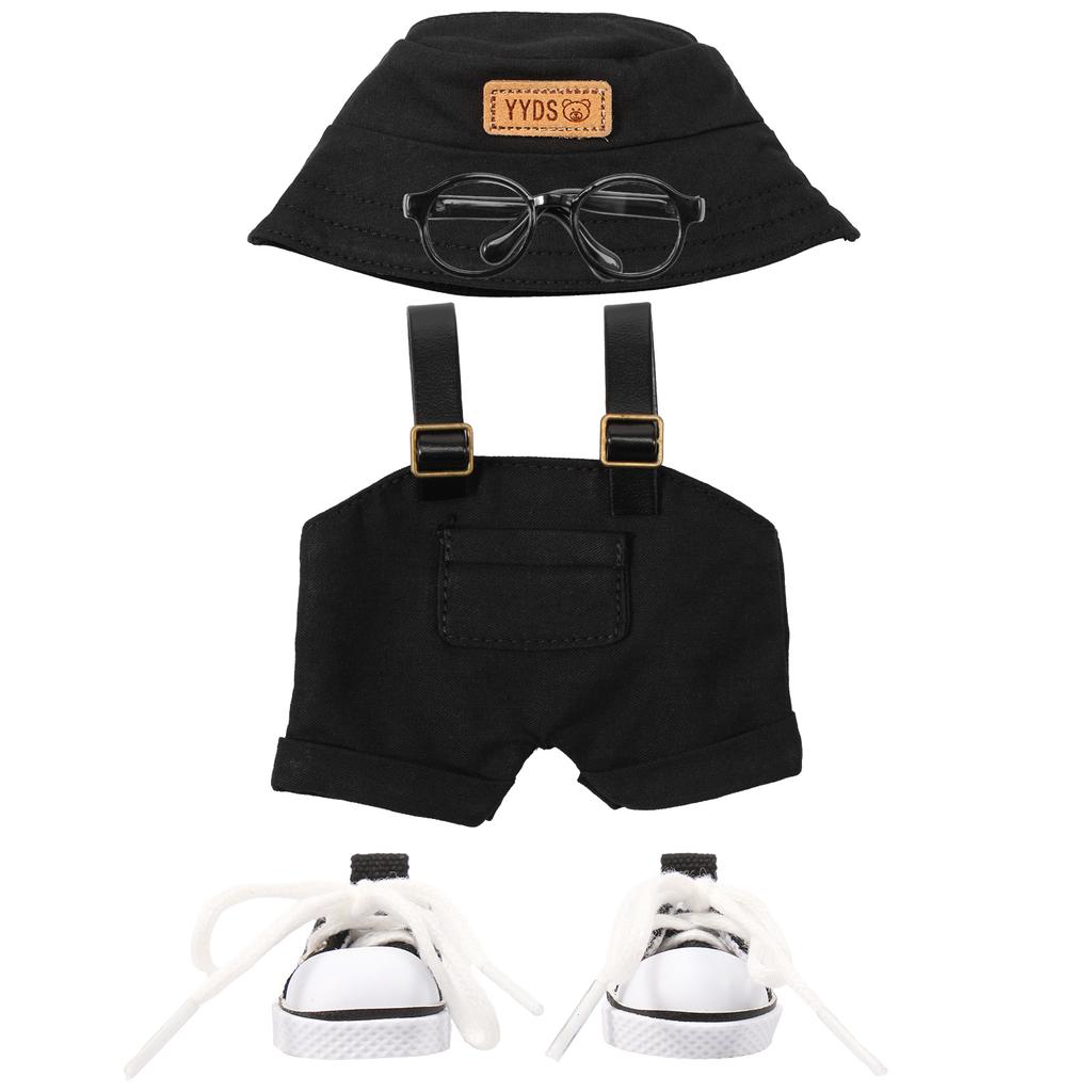 4Pcs Plush Doll Multiple Styles Clothing Set For Labubu Outfit Accessories Trendy Clothing Gfor 15/17cm Plush Toy